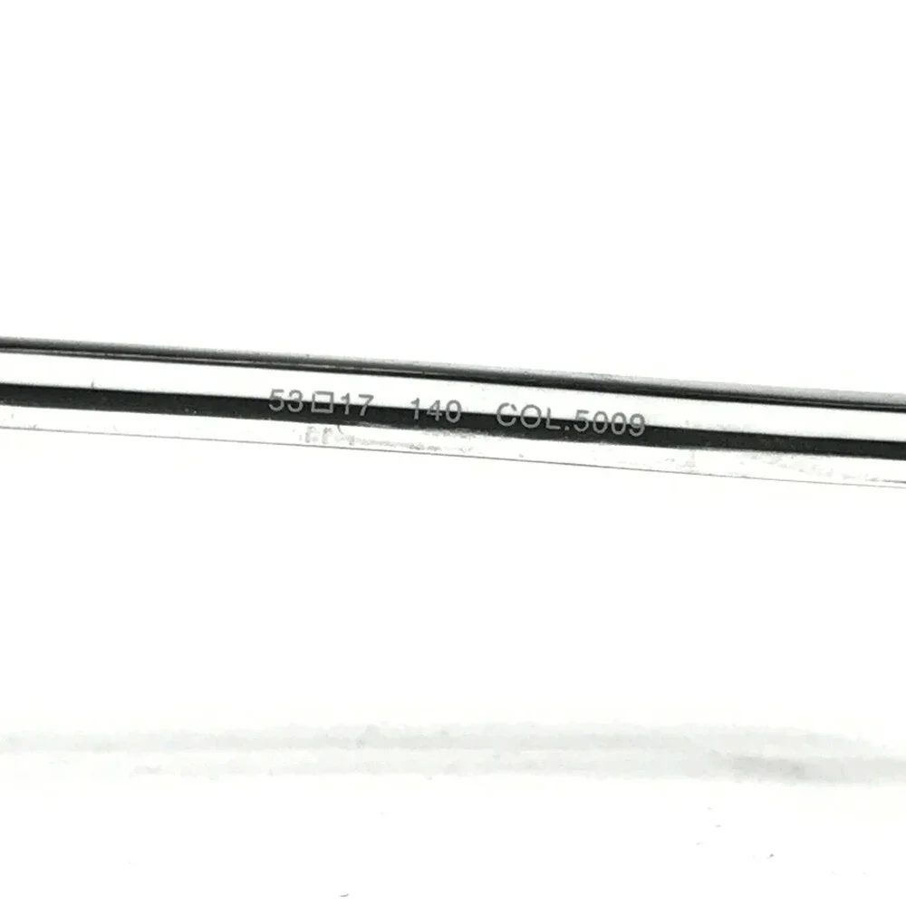 See Eyeglasses Frames 3405 COL.5009 Black White Clear Rectangular 53-17-140